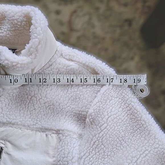 George Natural Sherpa Full-Zip Jacket in Natural size L - Picture 12 of 16